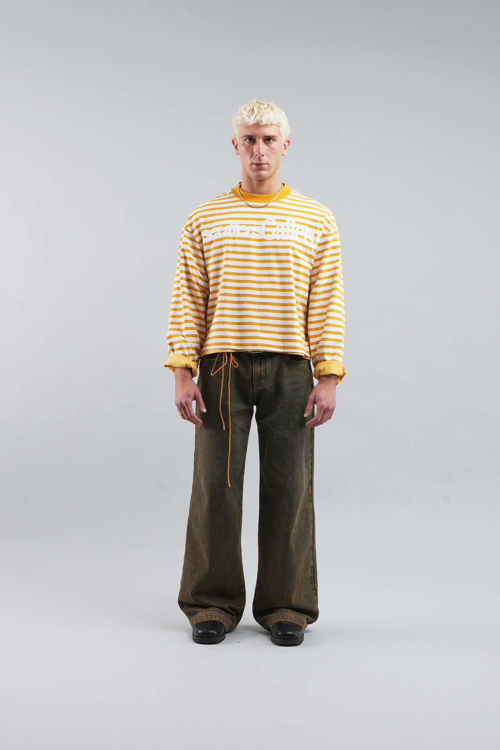 Longsleeve Scuffers Curator Longsleeve Naranjas Blancos | 58269HIMQ