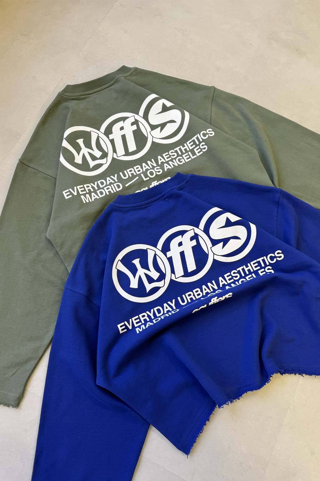 Longsleeve Scuffers New Age Sweatshirt Kaki | 52430VHFG