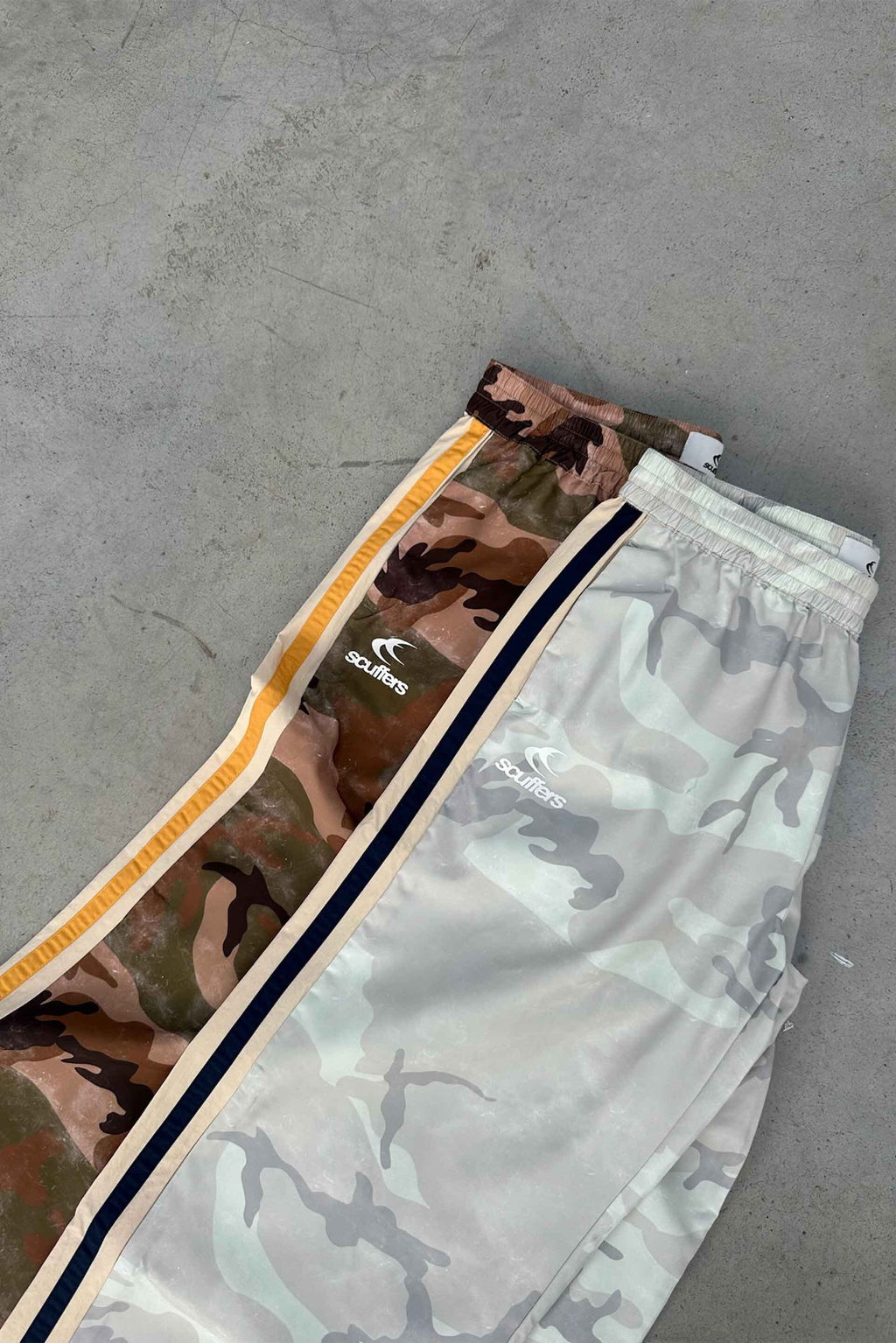 Pantalon Deportivo Scuffers Camo Tech Pants Verdes | 97125OQNH
