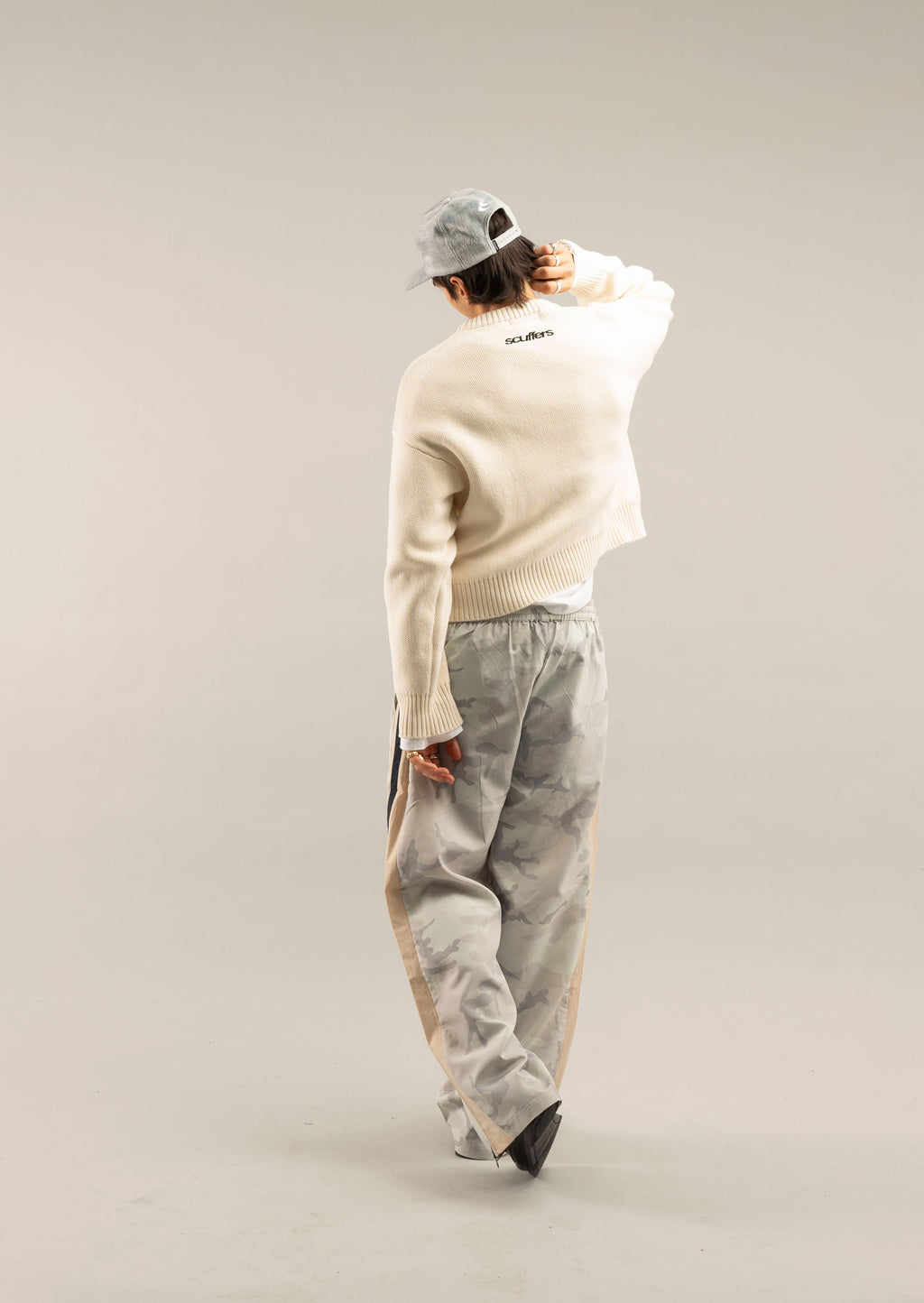 Pantalon Deportivo Scuffers Camo Tech Pants Azules | 98403ZFCO