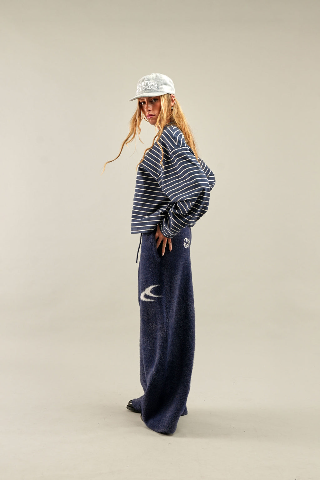 Pantalon Scuffers Balloom Pants Azules | 74985QBTL
