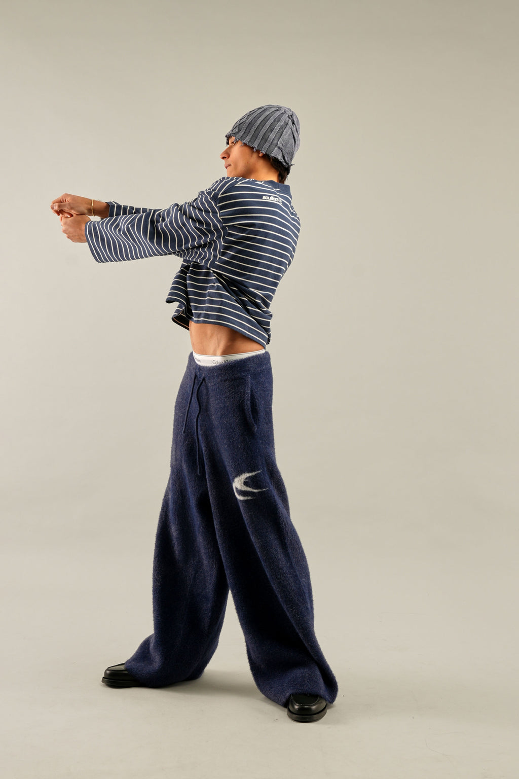Pantalon Scuffers Balloom Pants Azules | 74985QBTL
