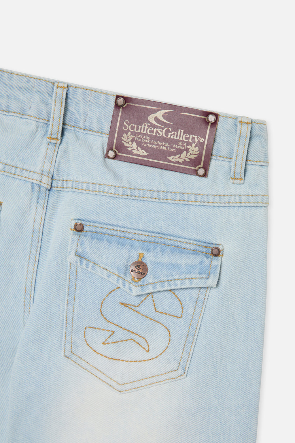 Pantalon Scuffers Carrie Pants Azules Claro | 86134KCIM