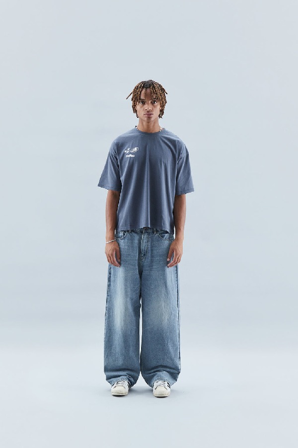 Pantalon Scuffers Jumbo Azules | 56794GEUX