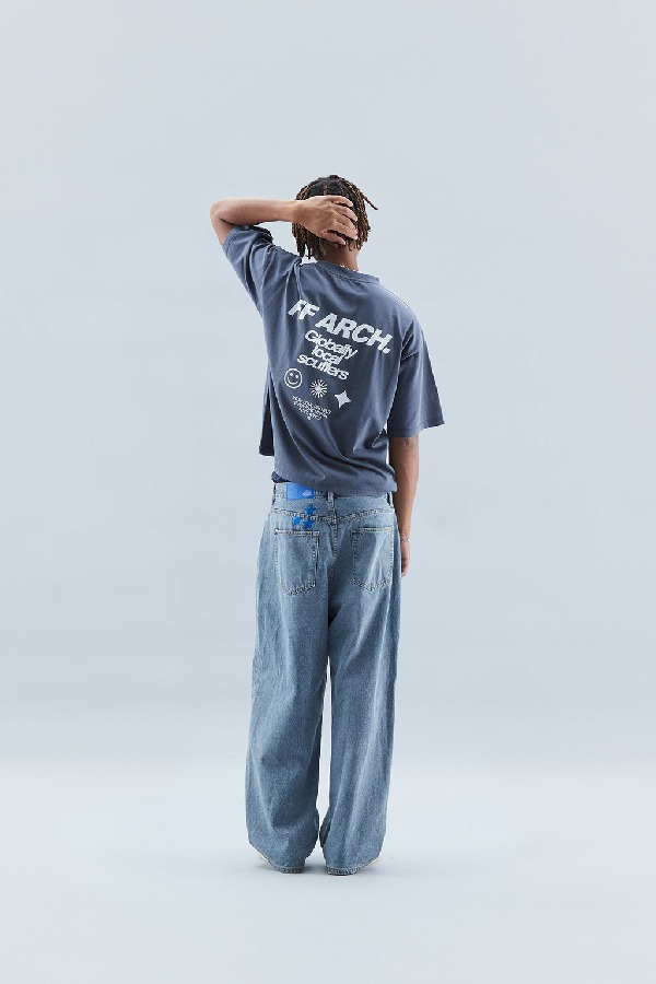 Pantalon Scuffers Jumbo Azules | 56794GEUX