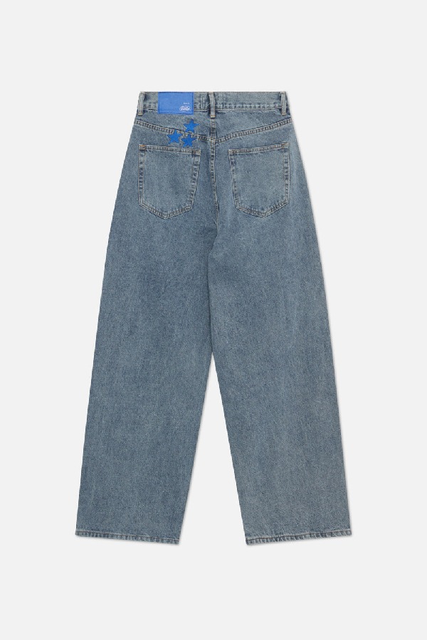 Pantalon Scuffers Jumbo Azules | 56794GEUX