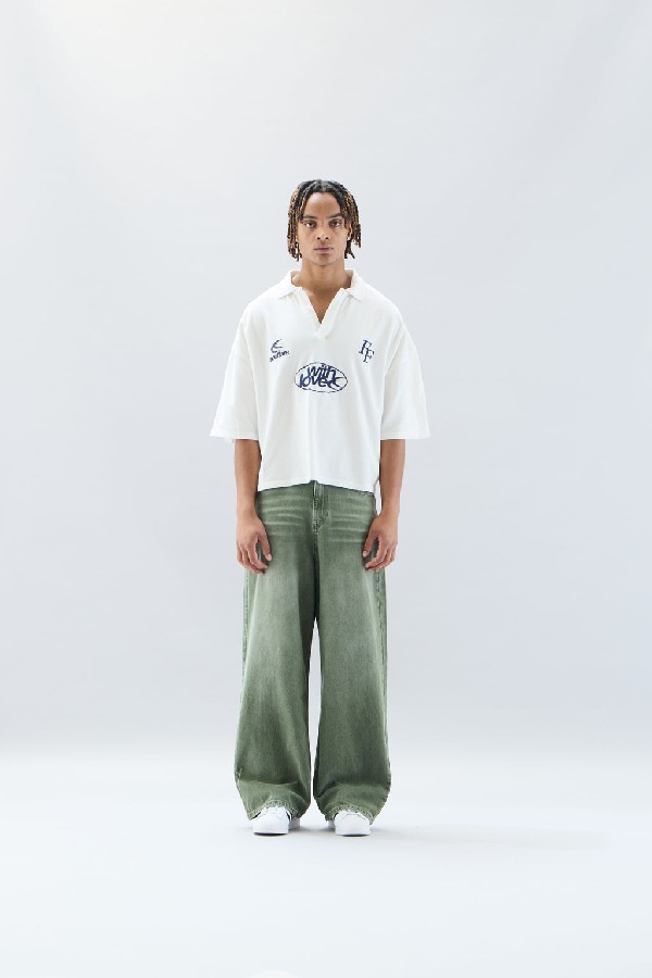Pantalon Scuffers Jumbo Verdes | 87092HXFR