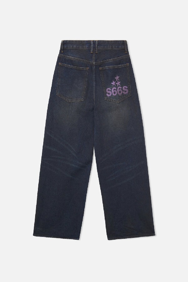 Pantalon Scuffers S66S Blue Jeans | 53780ELWQ
