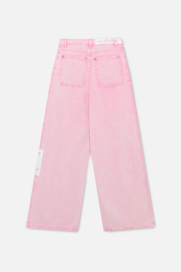 Pantalon Scuffers Tech Denim Rosas | 32475MDJI