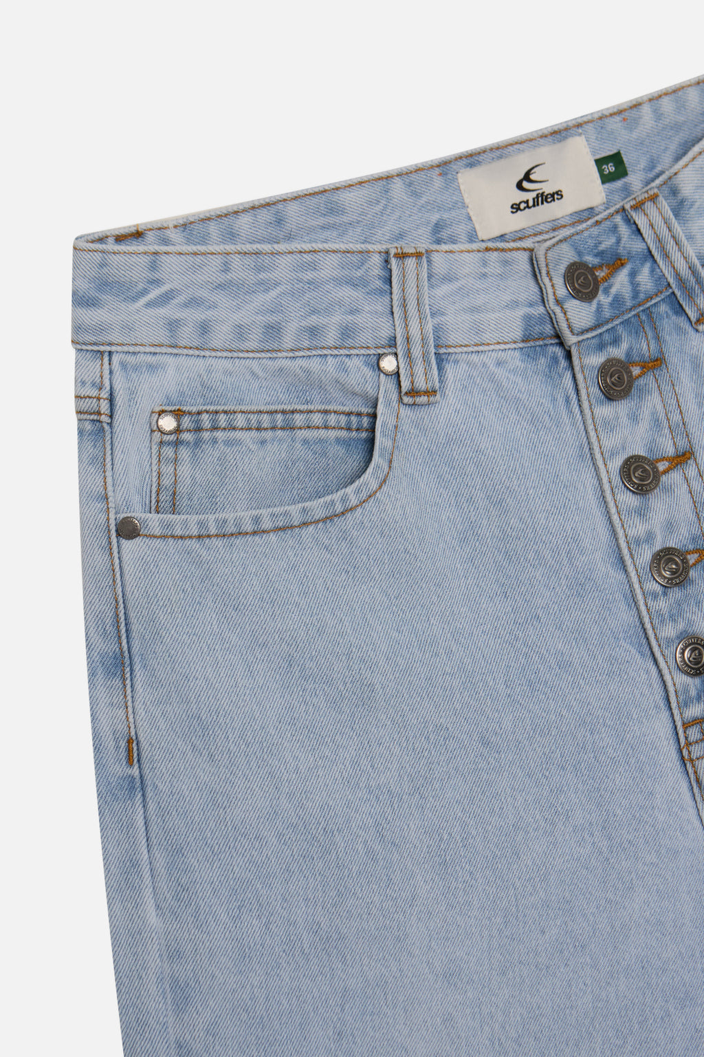 Pants and Sweatpants Scuffers Tropical Pants Azules Claro | 02741PEAN