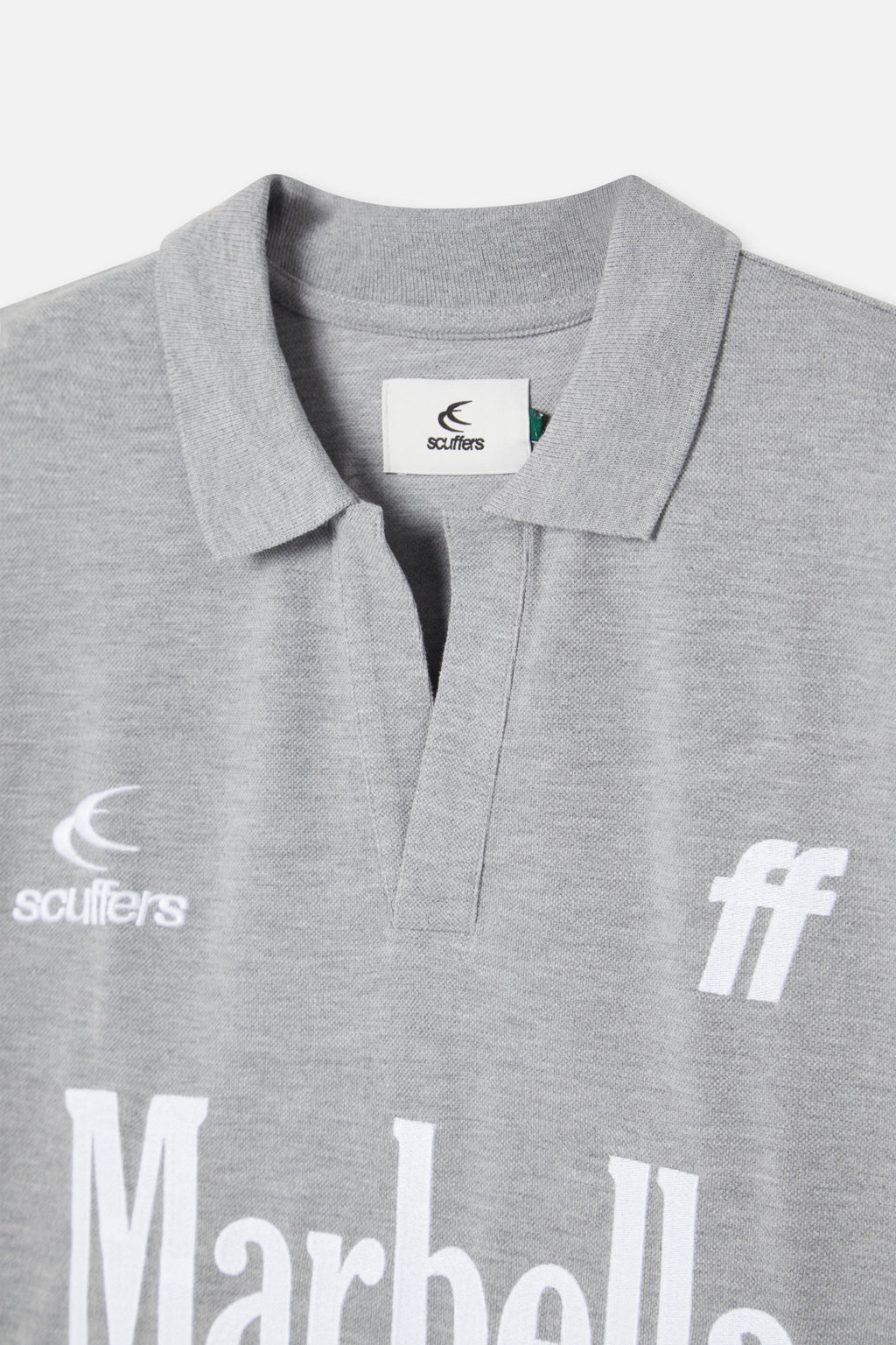 Polos Scuffers Marbella Polo Grises Claro | 62793VMJR
