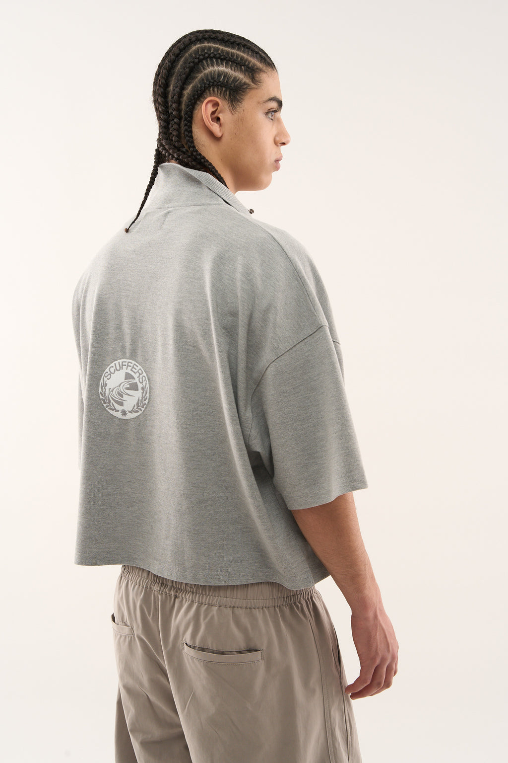 Polos Scuffers Marbella Polo Grises Claro | 62793VMJR