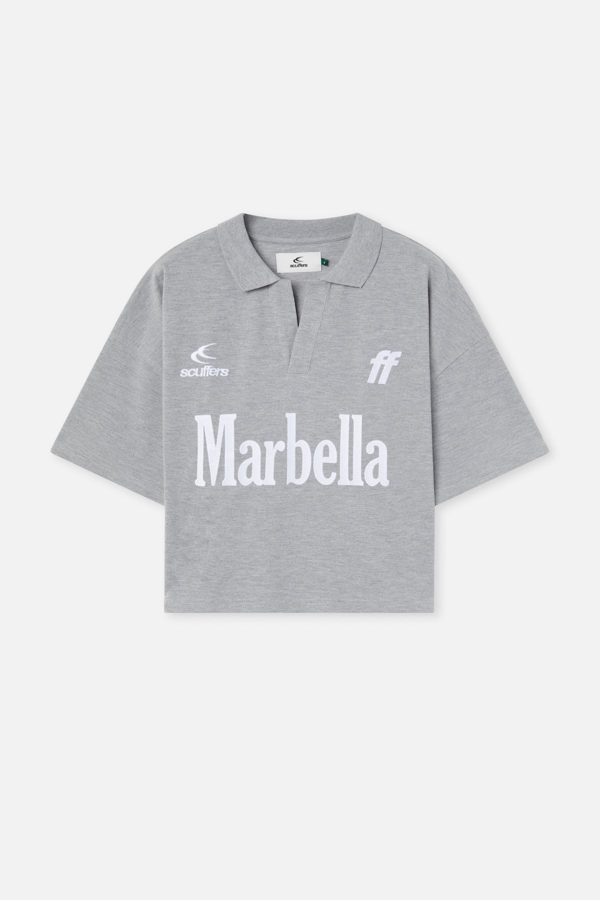 Polos Scuffers Marbella Polo Grises Claro | 62793VMJR