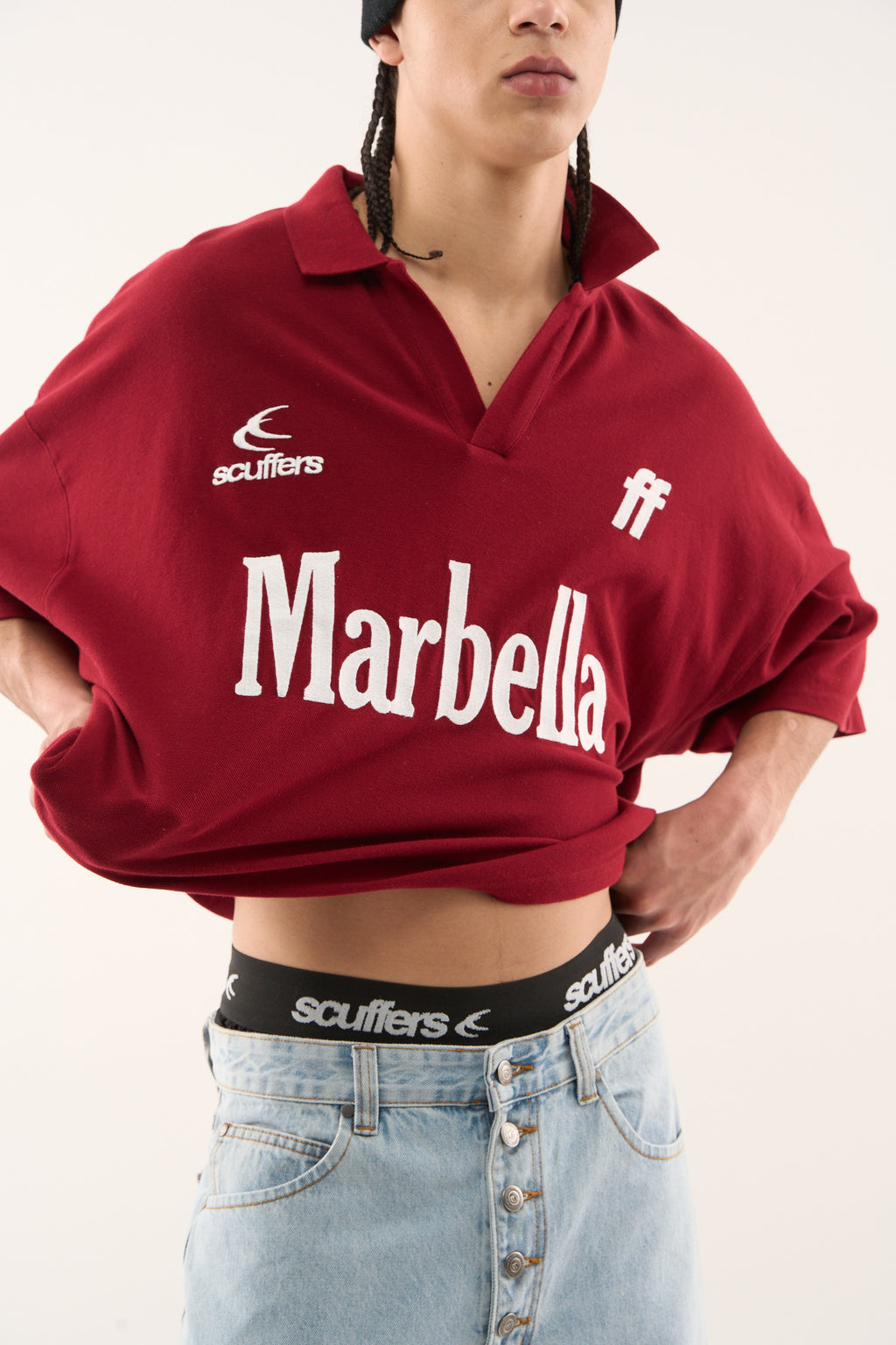 Polos Scuffers Marbella Polo Rojos Oscuro | 75024NFRL