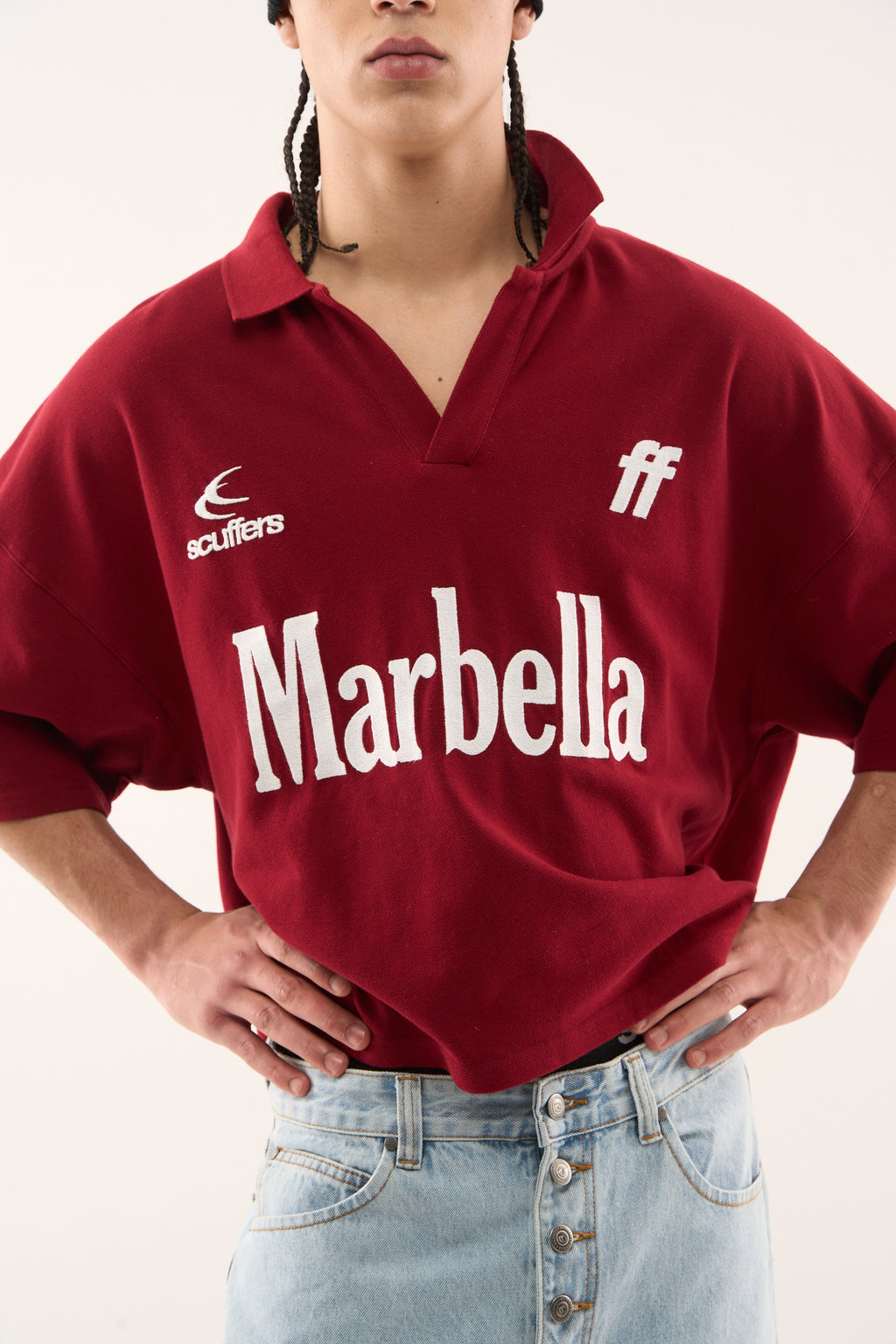 Polos Scuffers Marbella Polo Rojos Oscuro | 75024NFRL