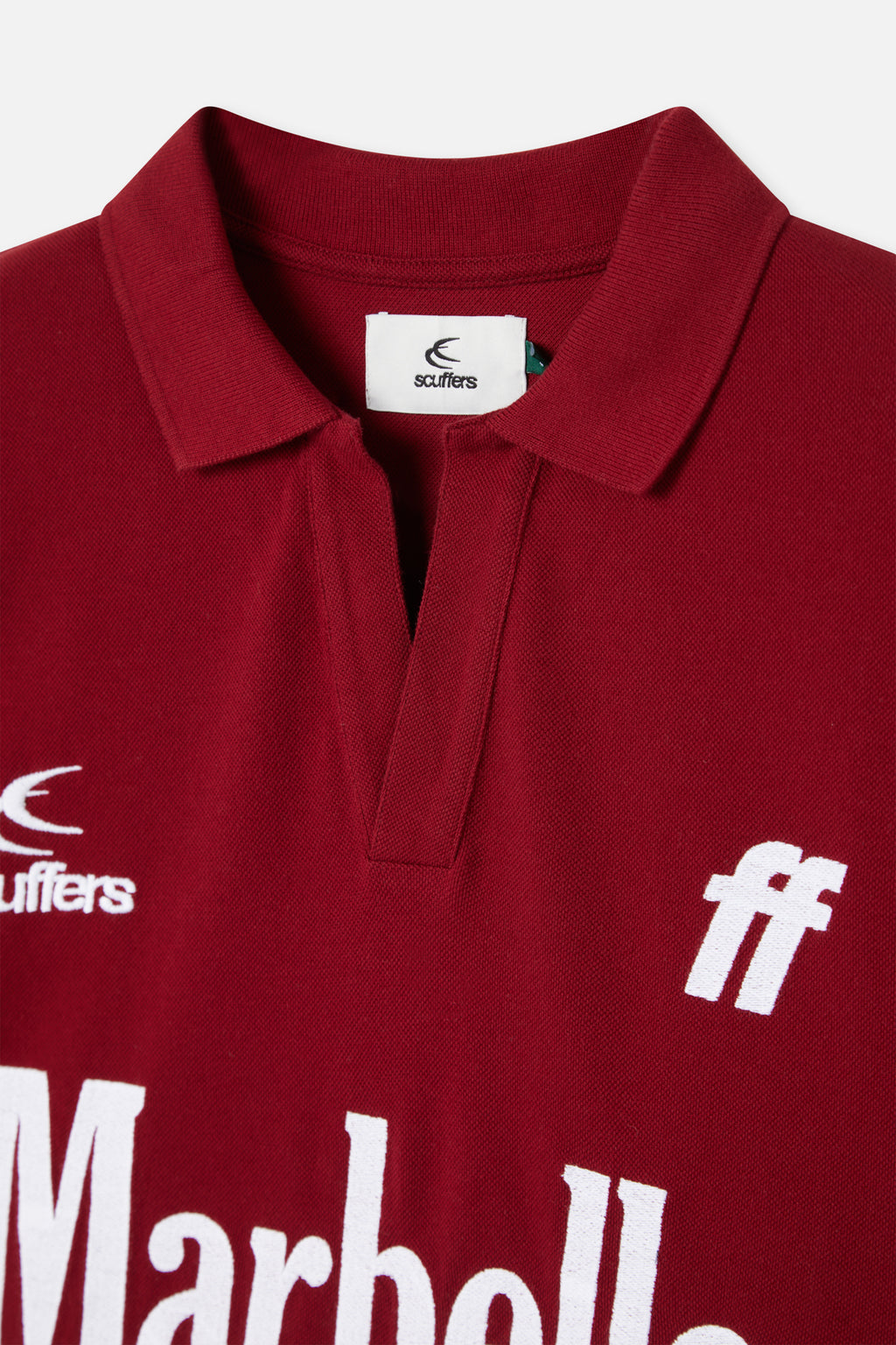 Polos Scuffers Marbella Polo Rojos Oscuro | 75024NFRL