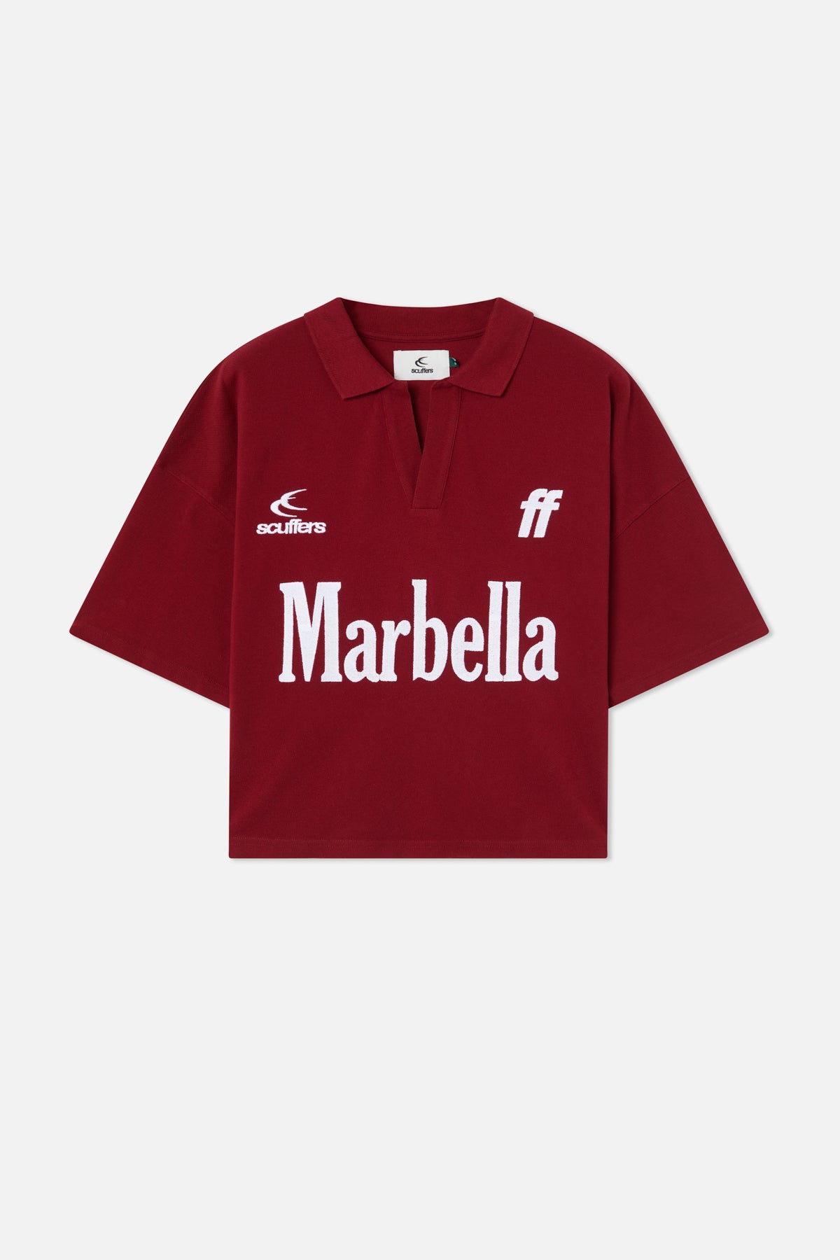 Polos Scuffers Marbella Polo Rojos Oscuro | 75024NFRL
