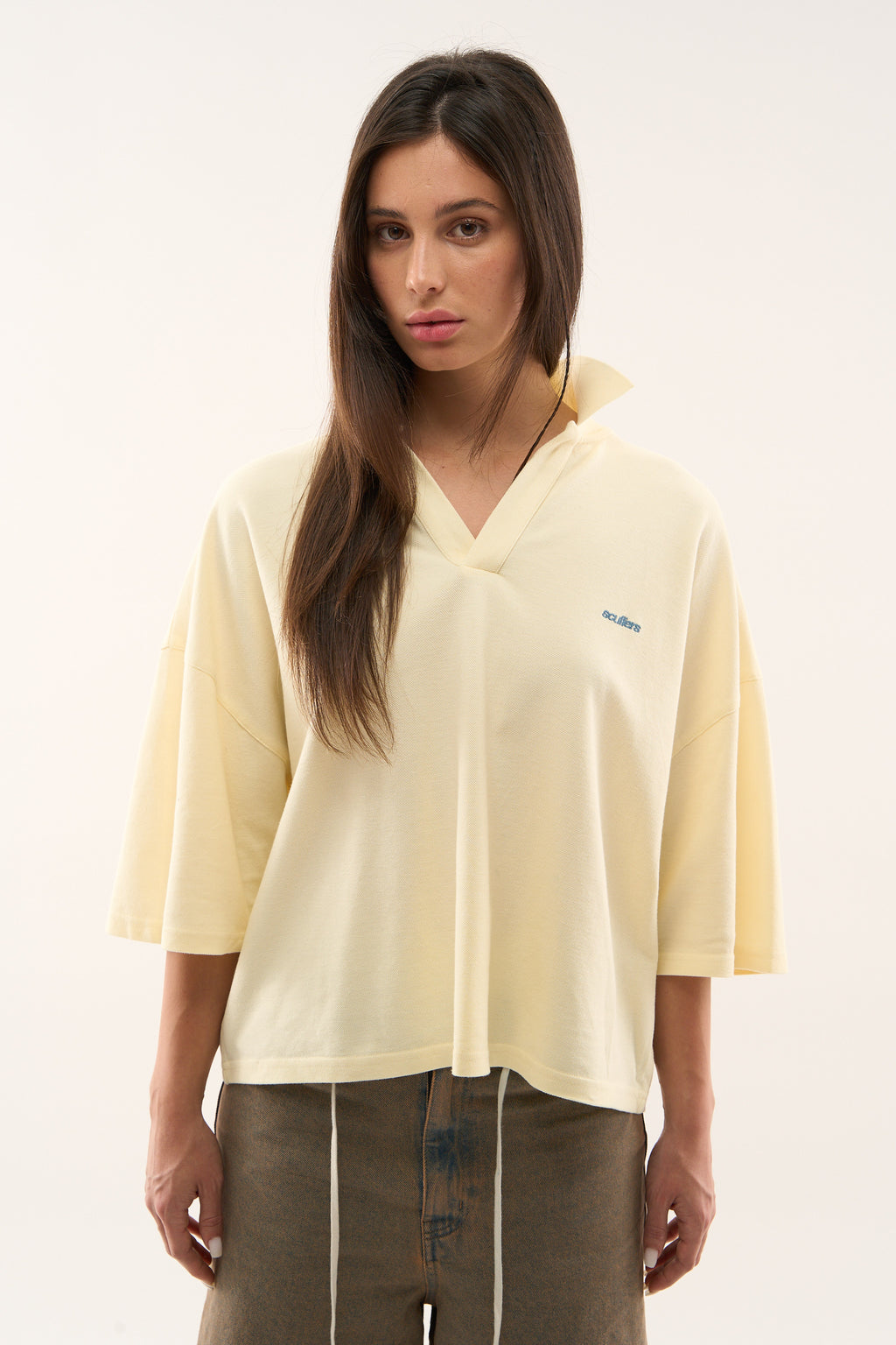 Polos Scuffers Pininfirina Polo Amarillos Claro | 75183FJEZ