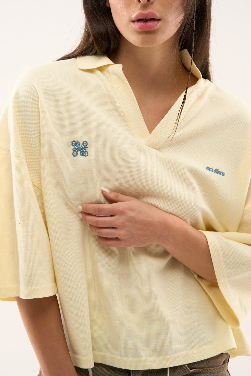 Polos Scuffers Pininfirina Polo Amarillos Claro | 75183FJEZ