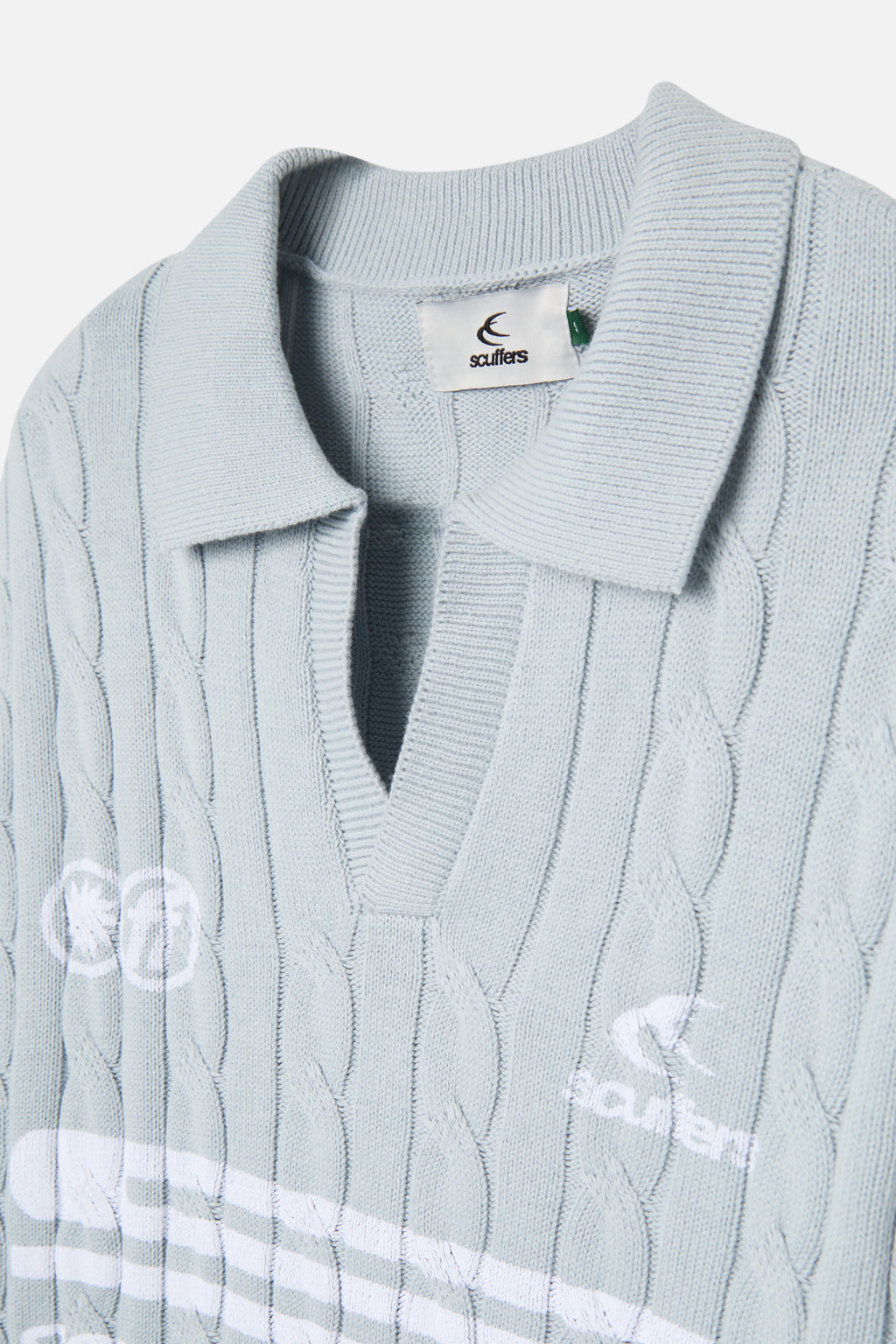 Polos Scuffers Trench Polo Azules Claro | 76128SUCA