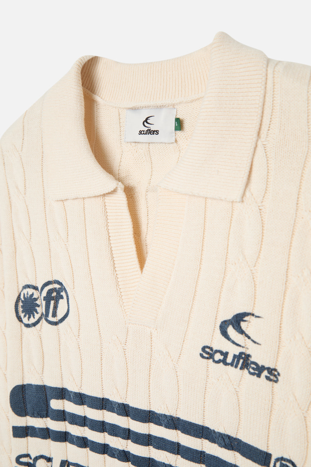 Polos Scuffers Trench Polo Ecru | 36274ANKX
