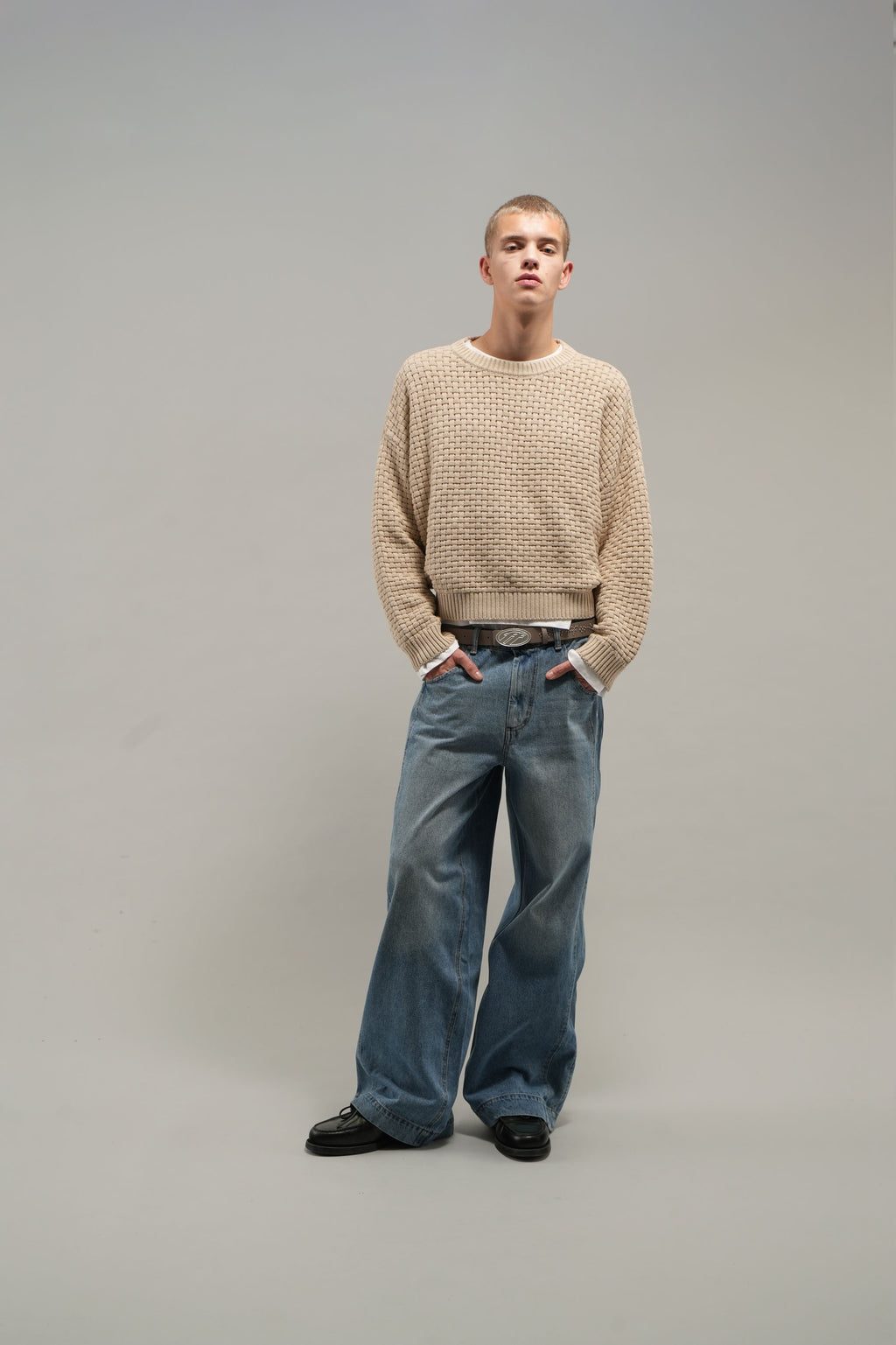 Prendas De Punto Scuffers Case Knit Camel | 01738MYIQ