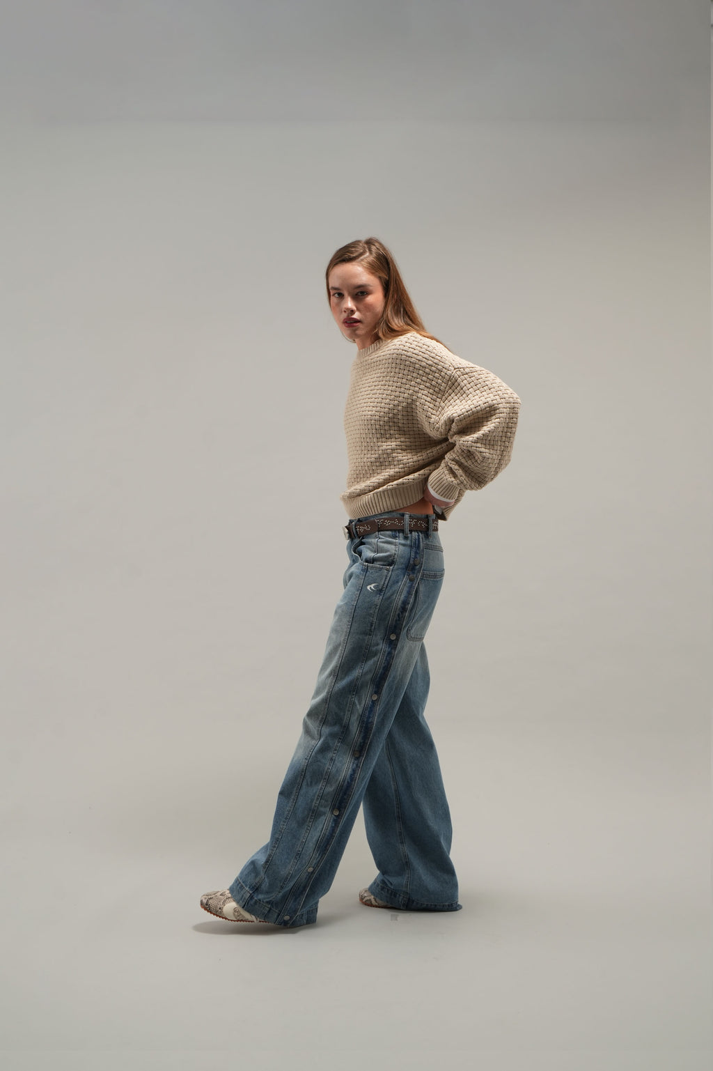 Prendas De Punto Scuffers Case Knit Camel | 01738MYIQ