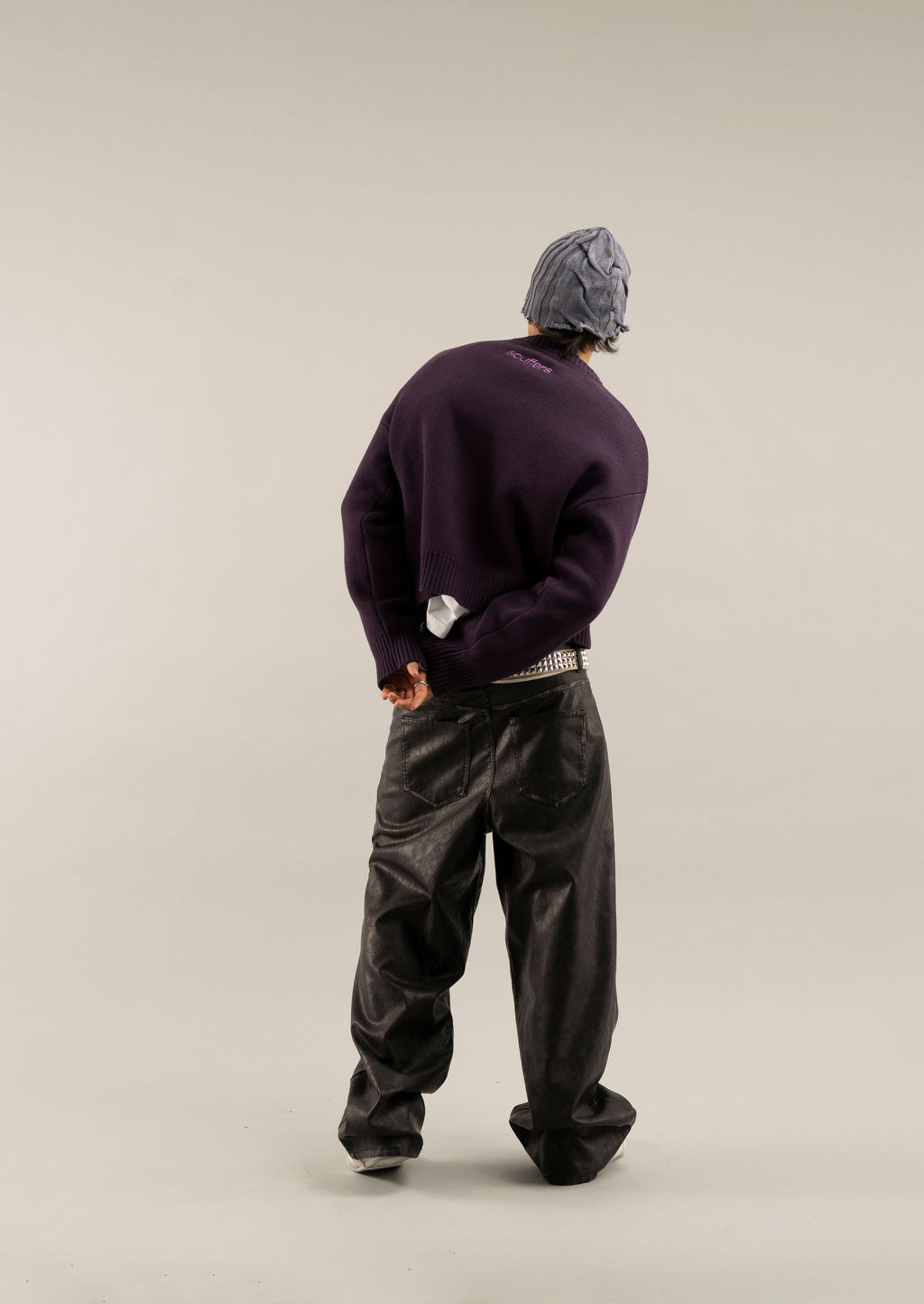Prendas De Punto Scuffers Essential Knit Morados | 65734VCDL