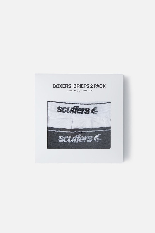 Ropa Interior Scuffers B&W Classic Boxer Briefs | 56431LXOD
