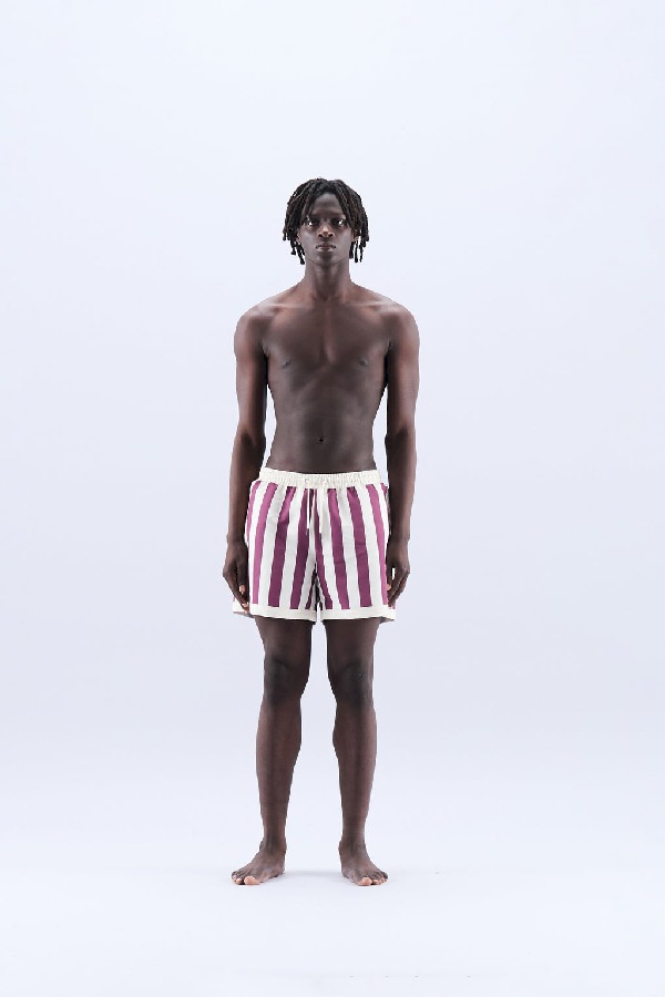 Ropa de Baño Scuffers Backyard Swimpants Vino | 60587INAZ