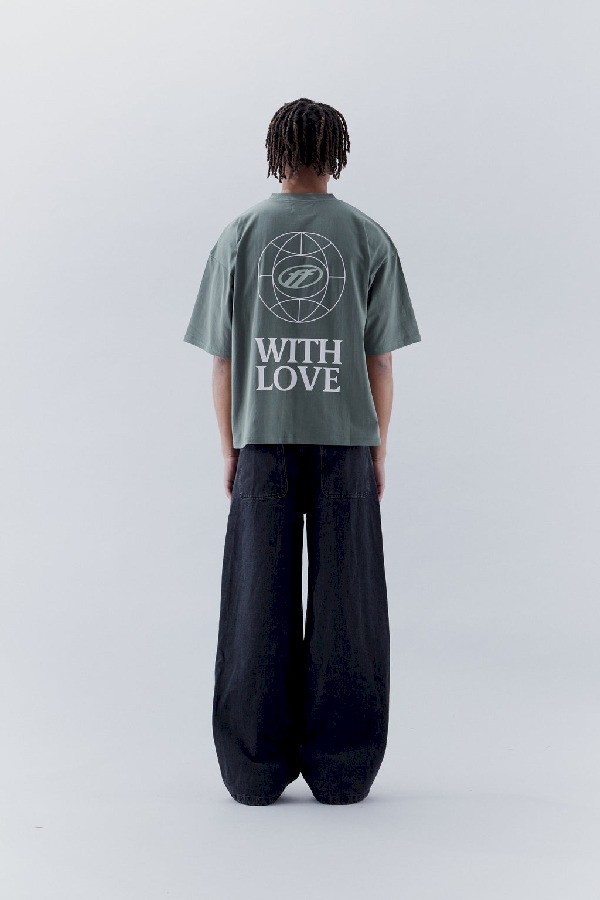 T-Shirts Scuffers 7 Logo Verdes | 04621HJDC
