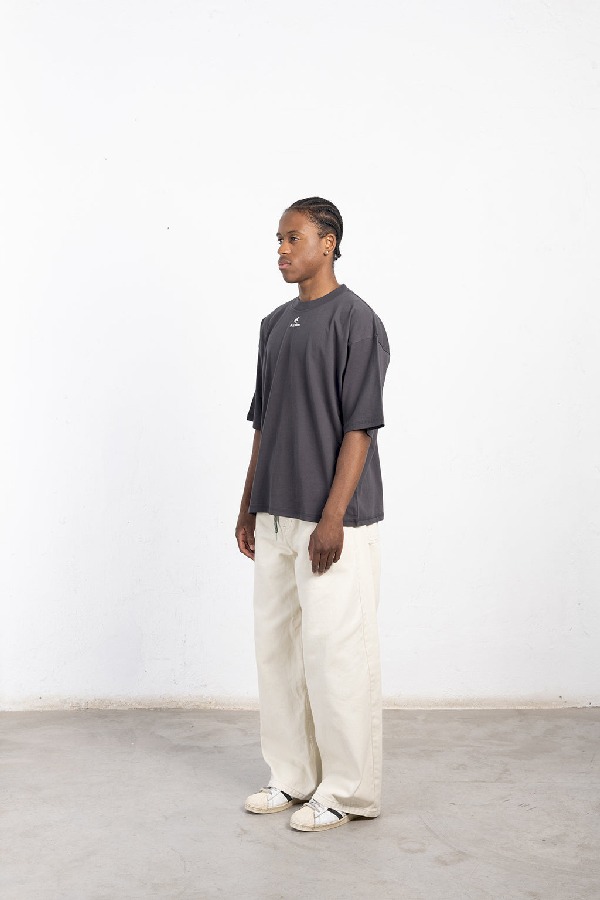 T-Shirts Scuffers Ash T-Shirt | 54096HDCY
