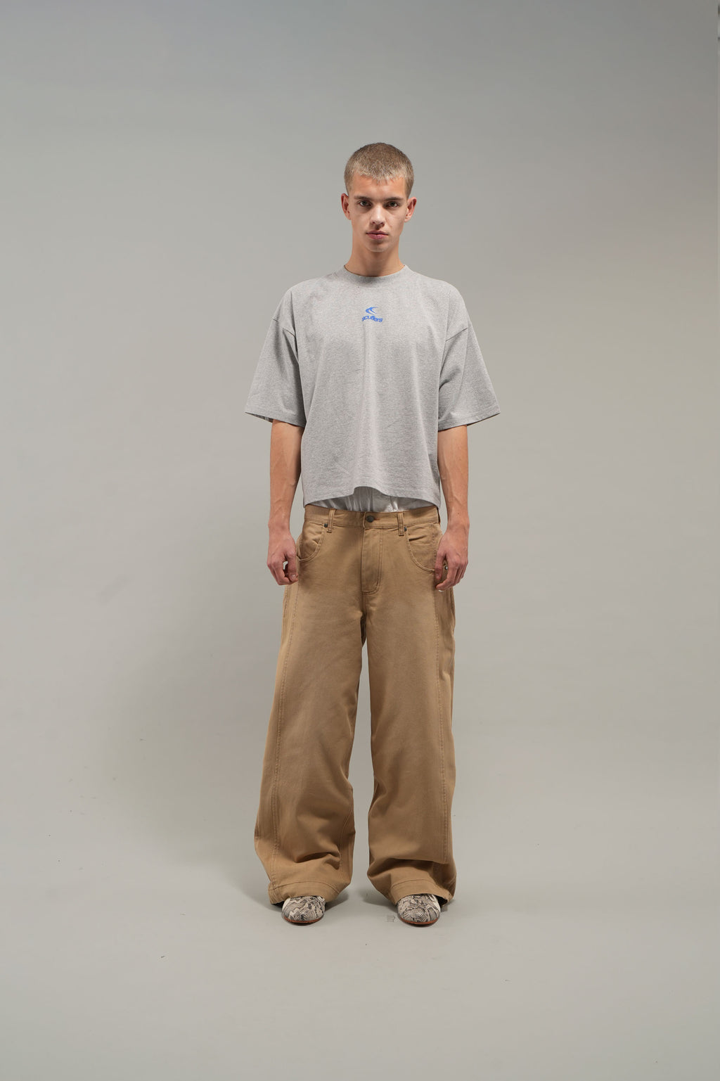T-Shirts Scuffers Boys or Girls T-Shirt Grises Claro | 37149QOAD