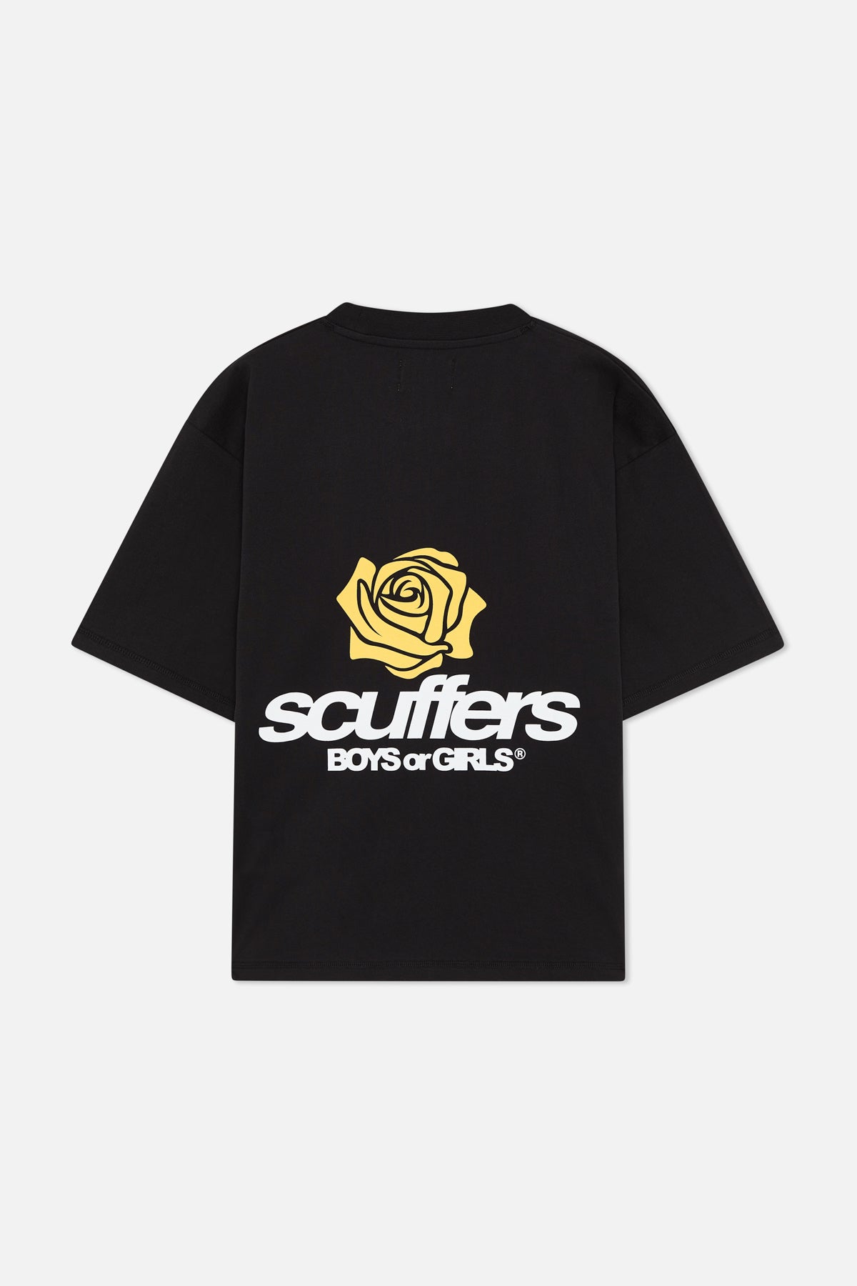 T-Shirts Scuffers Boys or Girls T-Shirt Negros | 10726JFCR