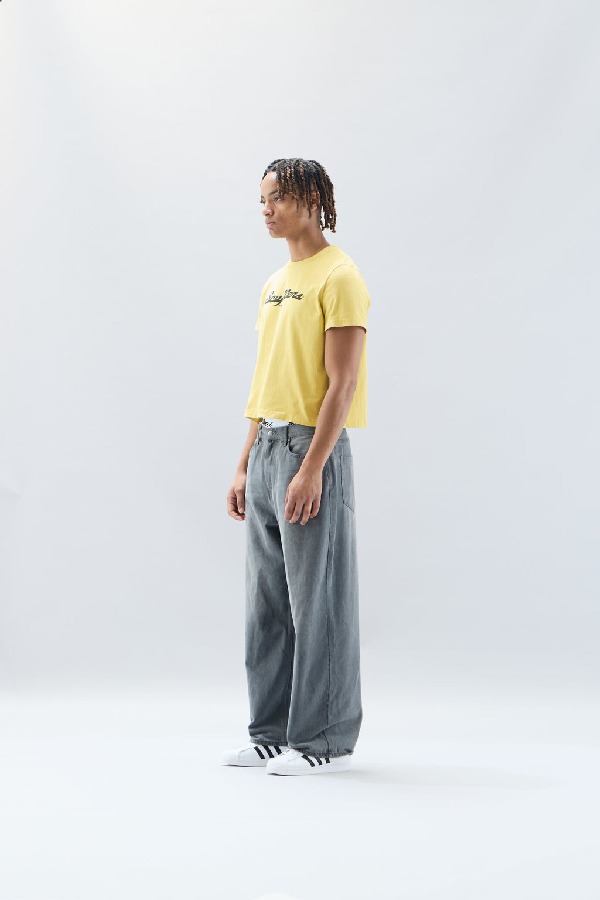 T-Shirts Scuffers Bubble Top Amarillos | 29803IAGE
