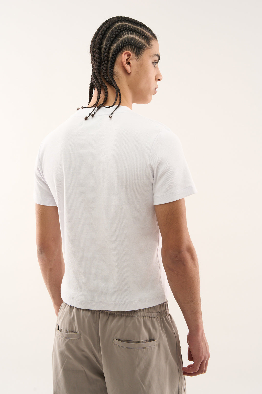 T-Shirts Scuffers Calvin Top Blancos | 67312KHYQ