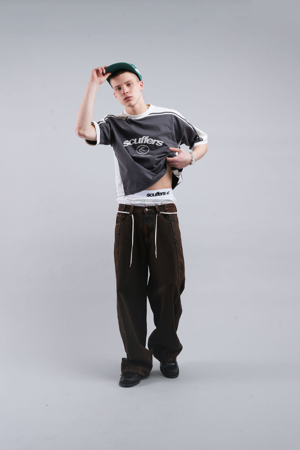 T-Shirts Scuffers Effortless T-Shirt Azules | 85179RYOQ