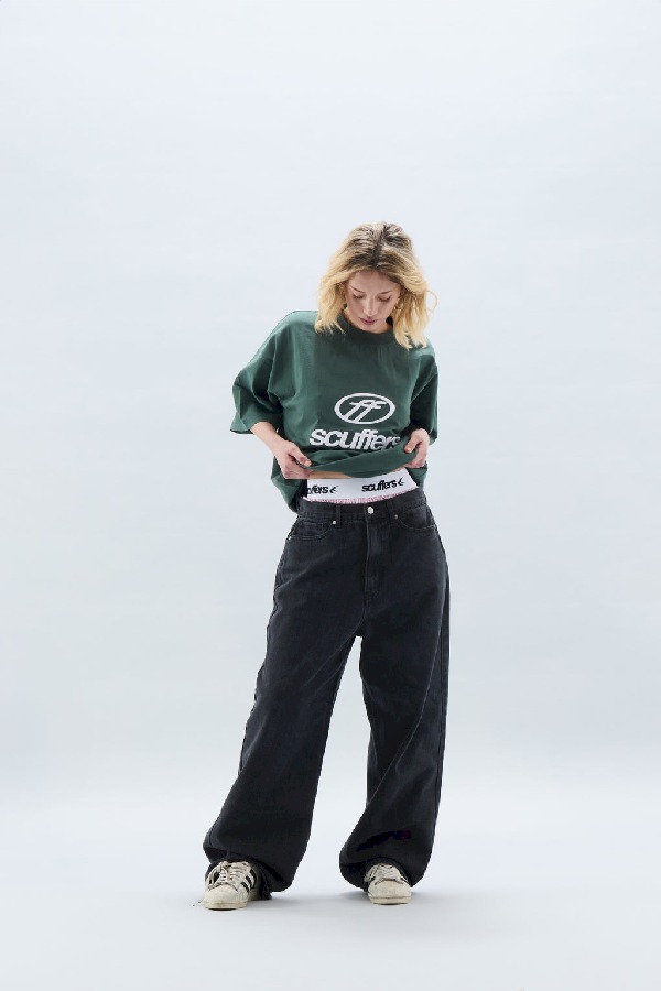 T-Shirts Scuffers Italic Verdes | 35768RZGV