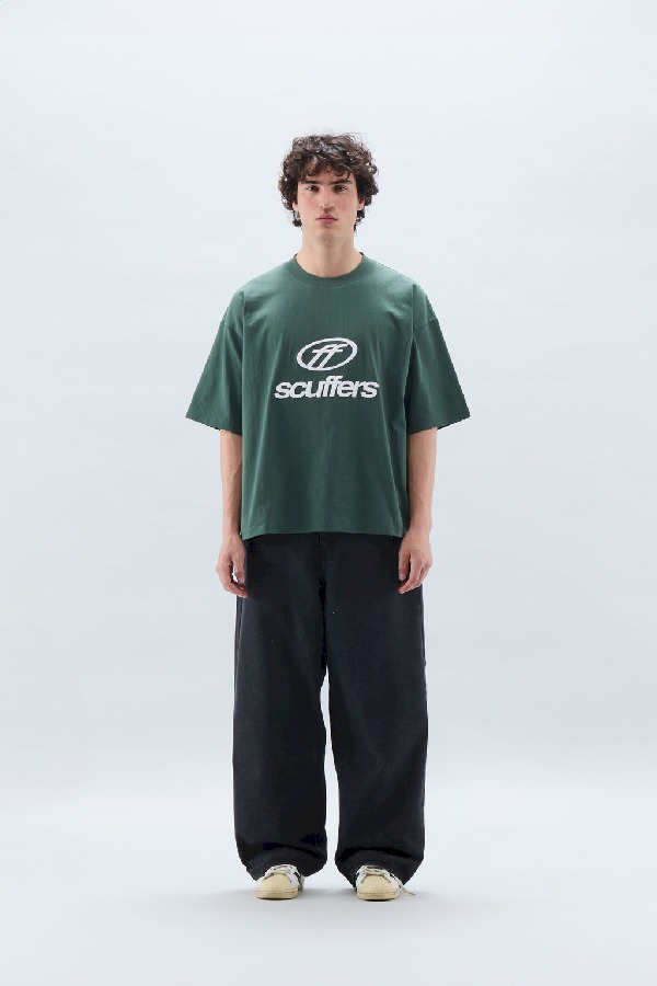 T-Shirts Scuffers Italic Verdes | 35768RZGV