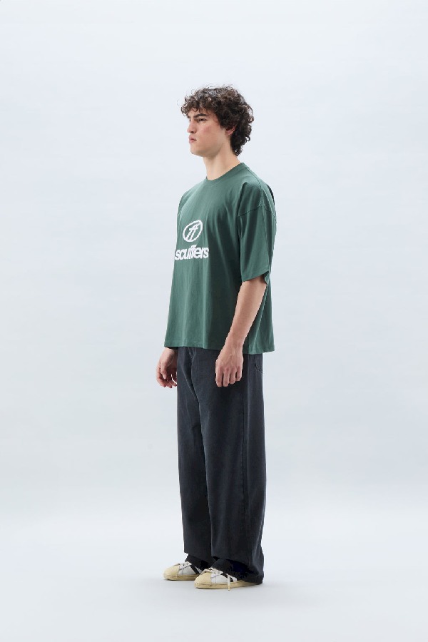 T-Shirts Scuffers Italic Verdes | 35768RZGV