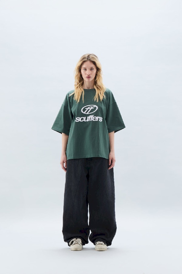 T-Shirts Scuffers Italic Verdes | 35768RZGV