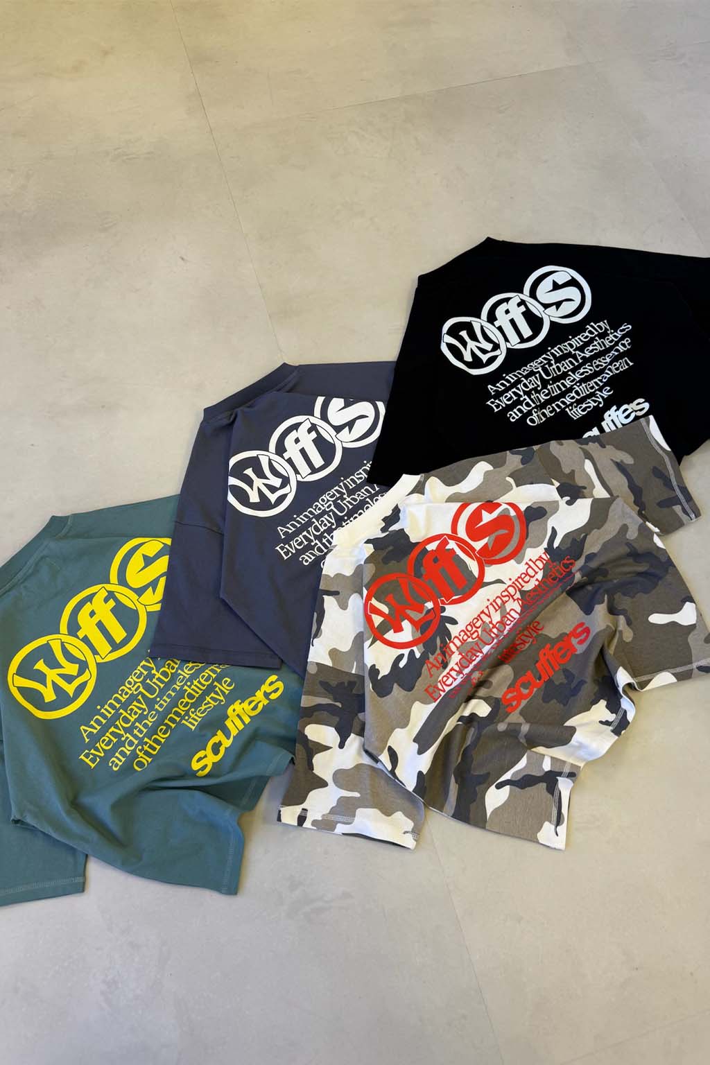T-Shirts Scuffers New Age T-Shirt Negros | 62985KFYX