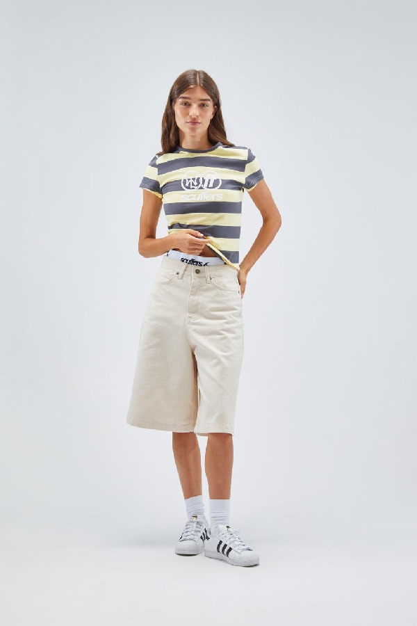 T-Shirts Scuffers Paris Top Amarillos | 49827TDXB