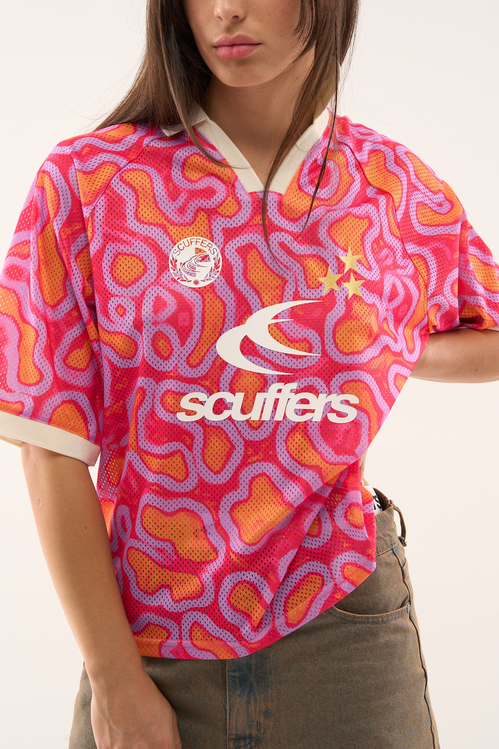 T-Shirts Scuffers Podium T-Shirt Magma | 80142OCZV