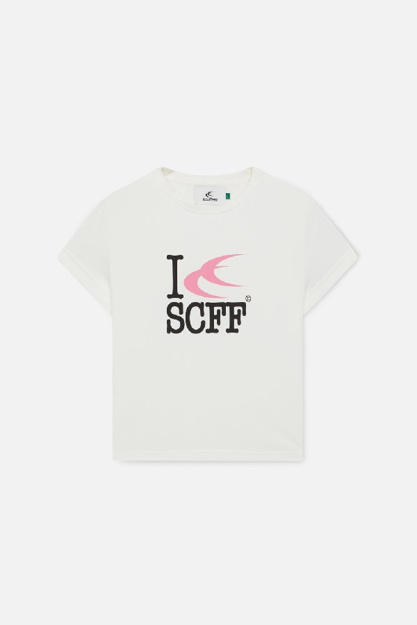 T-Shirts Scuffers Souvenir Top Ecru | 47582SPBY