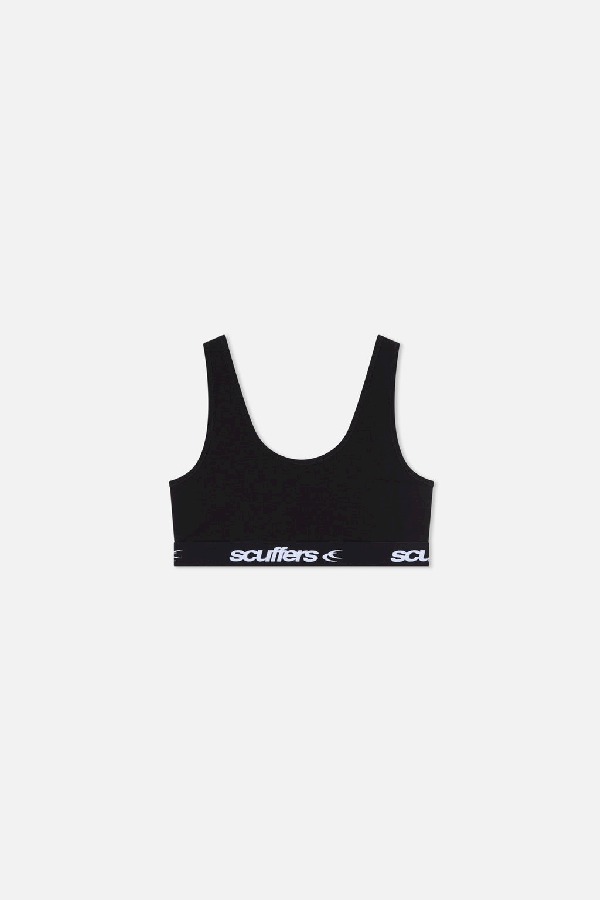Top Scuffers Underwear Top Negros | 87150DIGA