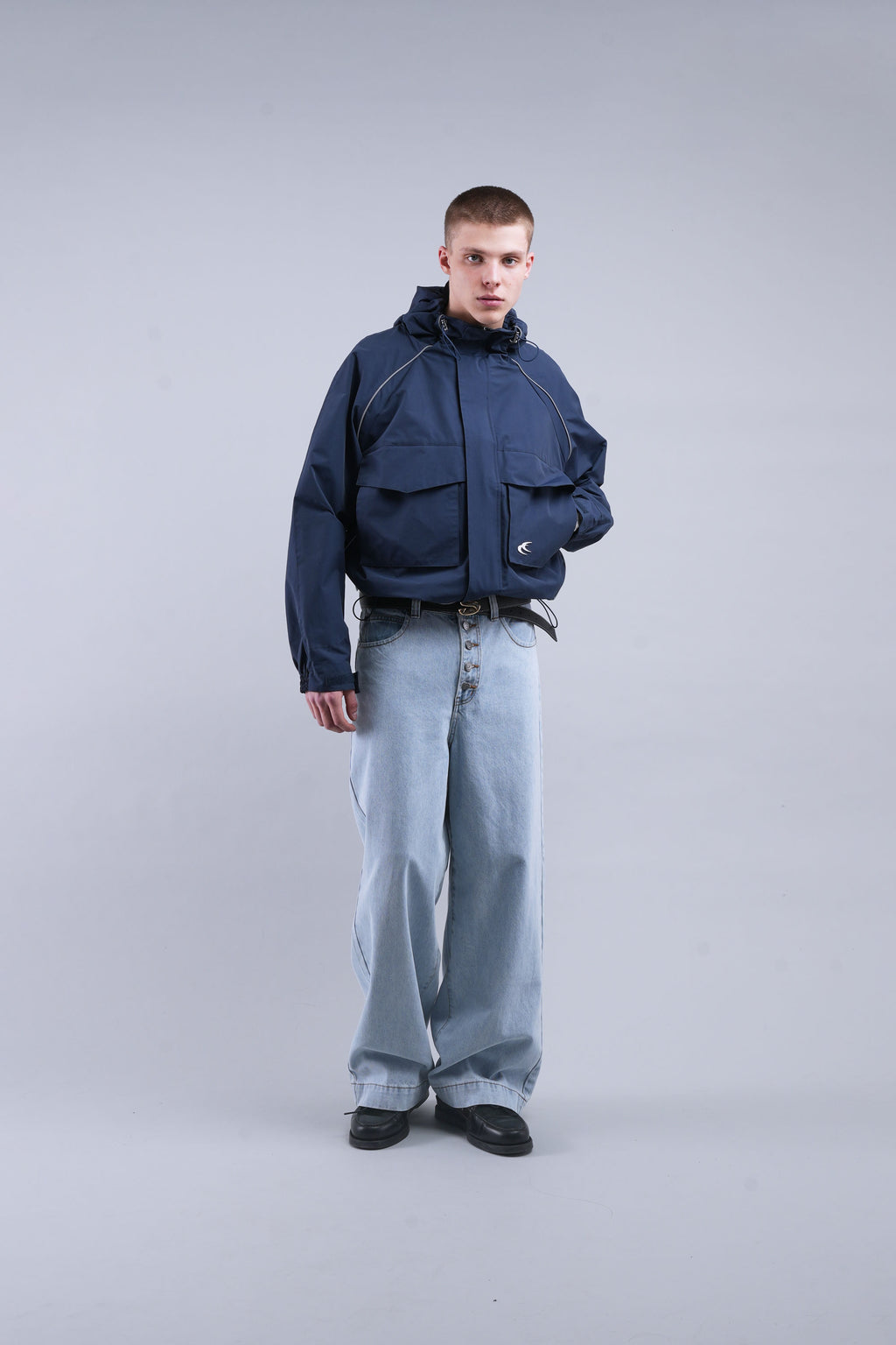 Windbreakers Scuffers Essential Windbreaker Azul Marino | 84195SFVE