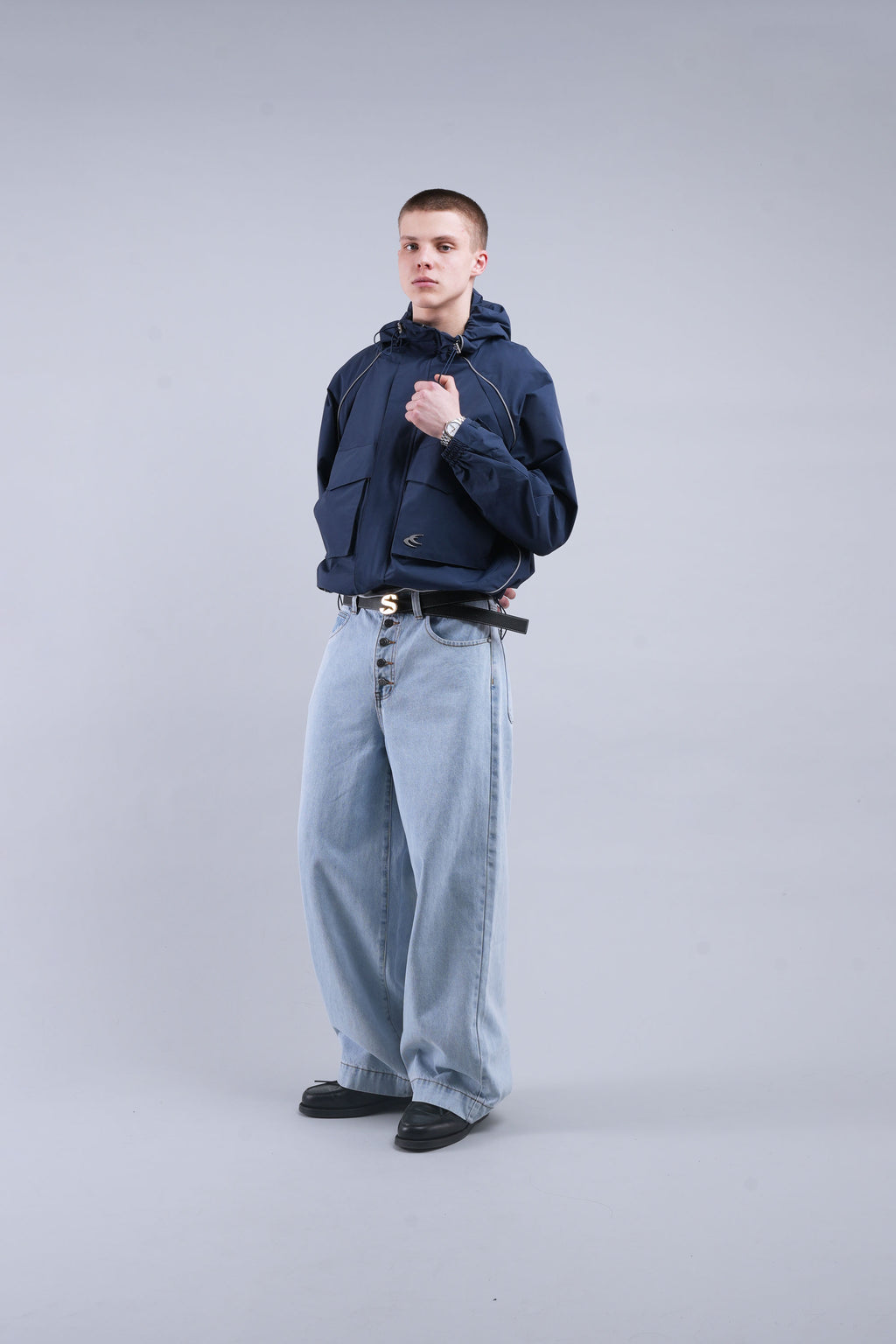 Windbreakers Scuffers Essential Windbreaker Azul Marino | 84195SFVE