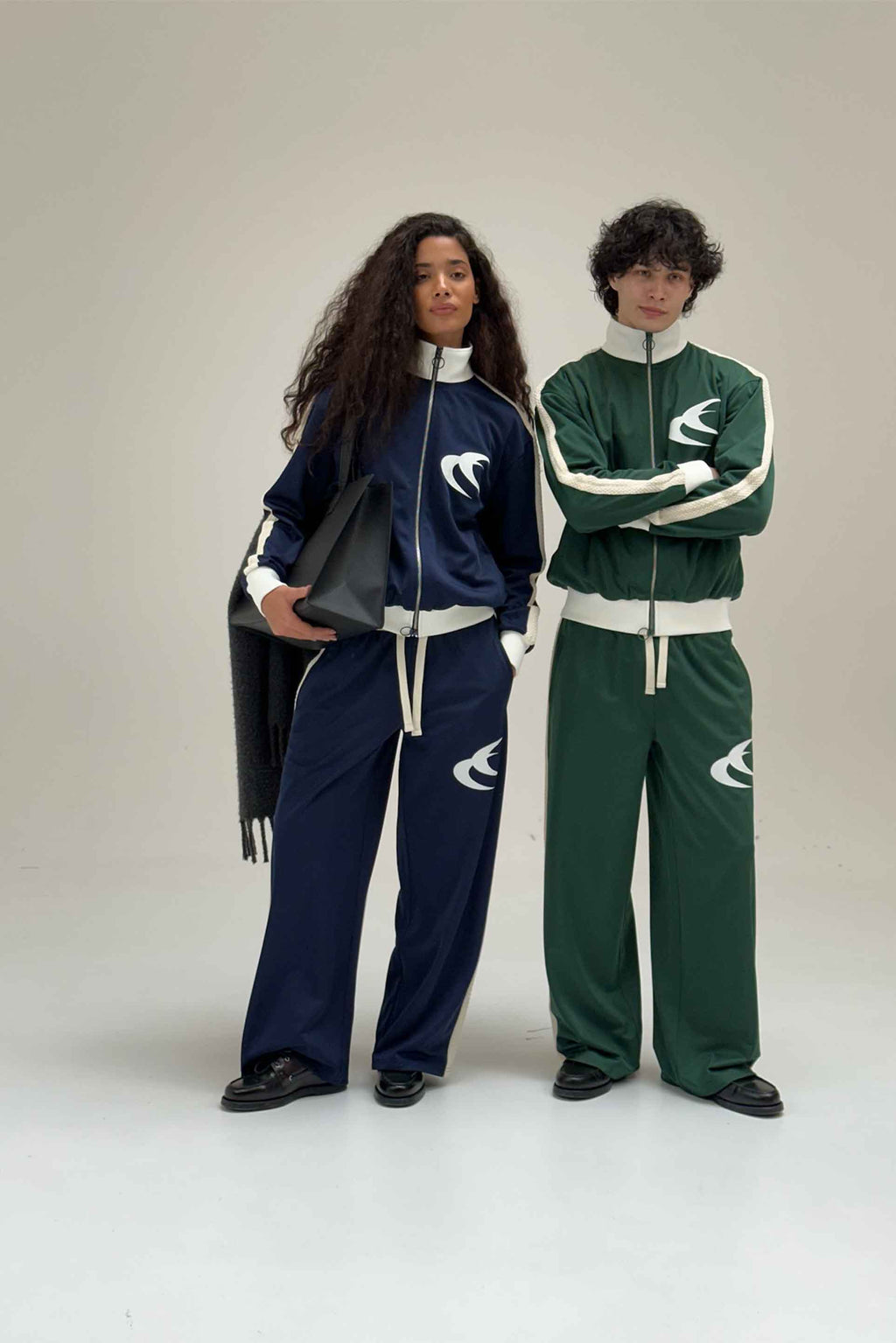 Zipped Hoodie Scuffers Gallery Suit Jacket Verdes | 75396NISK