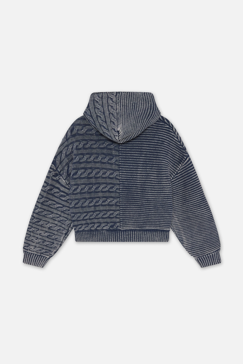 Zipper Knit Scuffers Knit Zipper Azul Marino | 97481KOUM